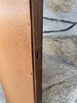 Espejo vintage madera tallada
