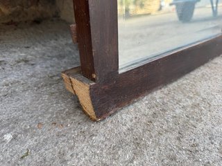 Espejo vintage madera tallada