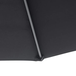 Sombrilla de exterior negra