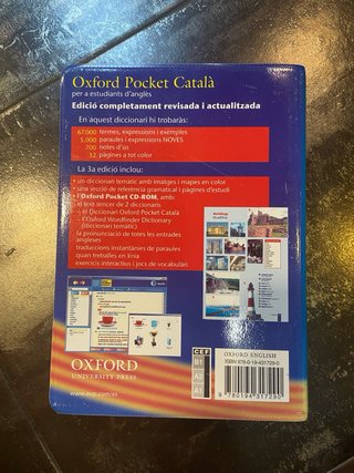 Diccionari Oxford Pocket Català (català-anglès/...