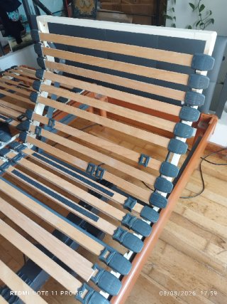 2 Camas Articuladas Base Madera