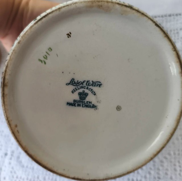 Galletero Inglés Losol Ware Porcelana