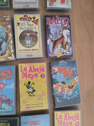 Lote 15 Film VHS Disney e altro