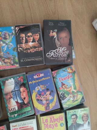 Lote 15 Film VHS Disney e altro