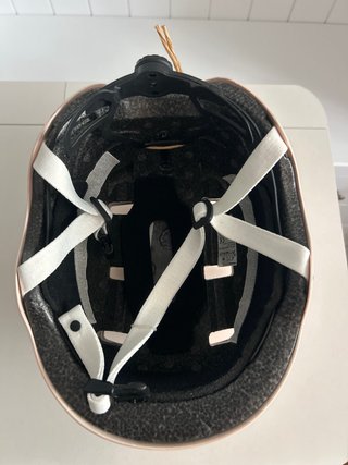 Casco infantil rosa Decathlon