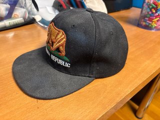 Gorra California Republic Negra