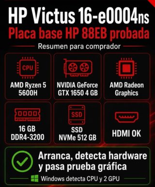 PORTÁTIL GAMING HP VICTUS IMPECABLE