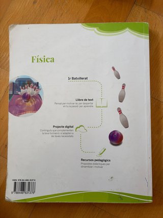 Libro de 1° de Bach de Física (Cataluña)