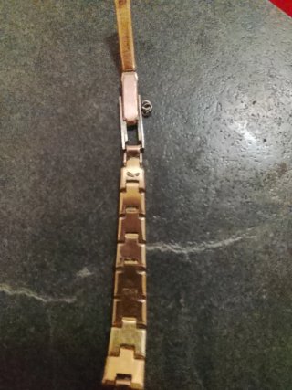 Reloj CAUNY chapado en oro 10C