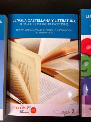 Temario Lengua Castellana y Literatura