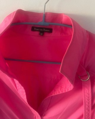 Blusa Pedro del Hierro Fucsia Algodón