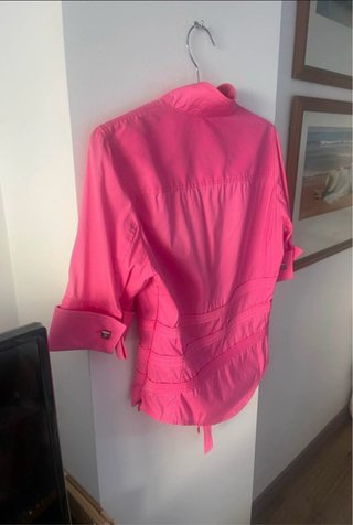 Blusa Pedro del Hierro Fucsia Algodón
