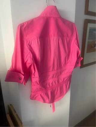Blusa Pedro del Hierro Fucsia Algodón