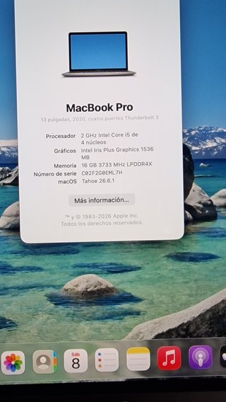 MacBook Pro A2251 (2020) Intel i5 16GB