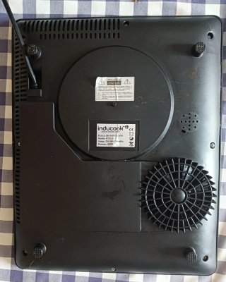 Placa de inducción portátil