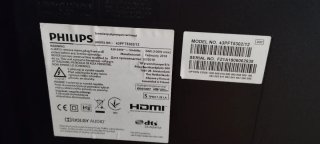 TV Thomson 32 Negra y Plateada