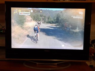 TV Thomson 32 Negra y Plateada