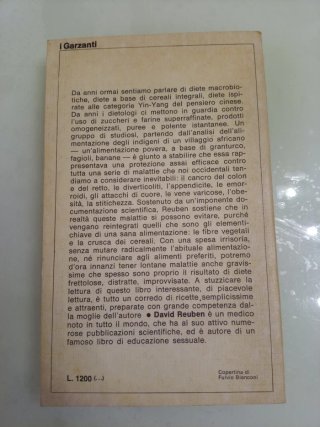 Dieta e salute di Reuben La nuova dieta delle fibr