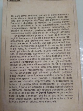 Dieta e salute di Reuben La nuova dieta delle fibr