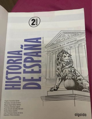 Historia de España 2º Bachillerato