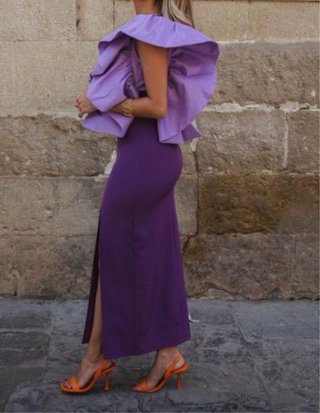 Vestido Dew & Corch Morado