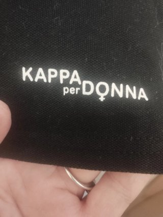 Polo Kappa Mujer Talla L Negra