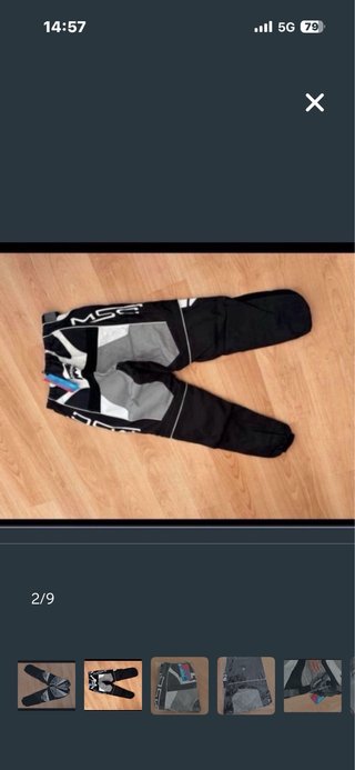 Pantalones MSR Enduro/Motocross  talla 44 eu