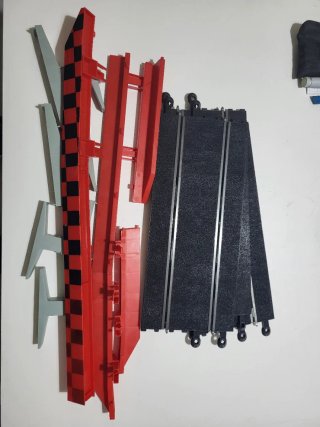 Pistas Scalextric Puente Completo Con 3 rectas