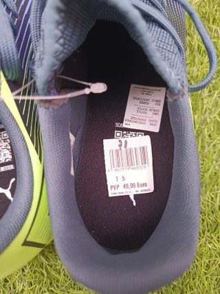 Zapatillas Fútbol Sala Puma Azul/Verde