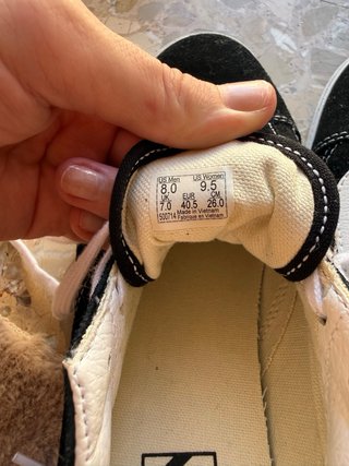 Vans Old Skool negras y blancas nuevo
