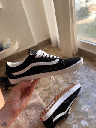 Vans Old Skool negras y blancas nuevo