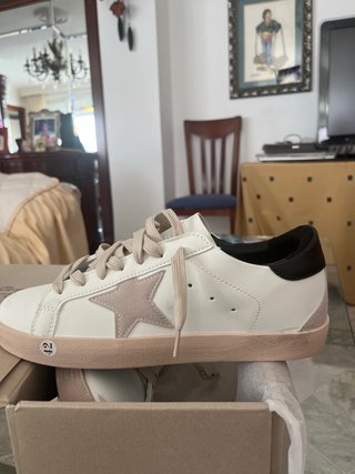 Golden Goose Zapatillas Beige/Blanco Estrella