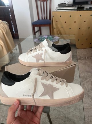 Golden Goose Zapatillas Beige/Blanco Estrella