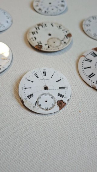 Dischi di Orologi Antichi del XIX e XX Secolo