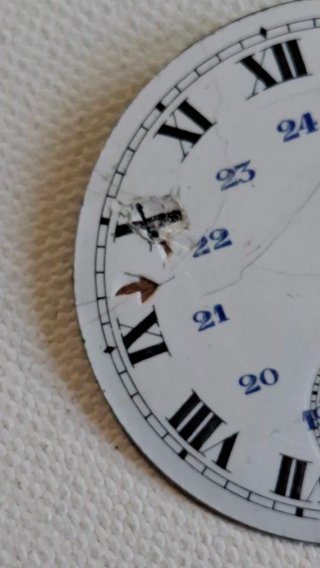 Dischi di Orologi Antichi del XIX e XX Secolo