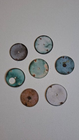 Dischi di Orologi Antichi del XIX e XX Secolo