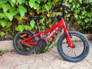 Bicicleta Començal 16 Roja