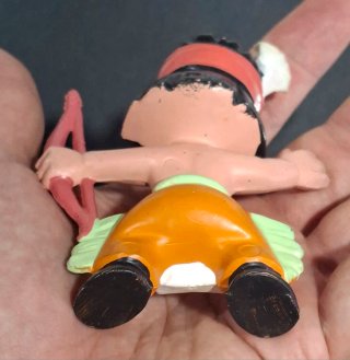 11cm Vintage PVC Big Size 70'S Little Hiawatha