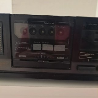 Amplificador Sony Negro