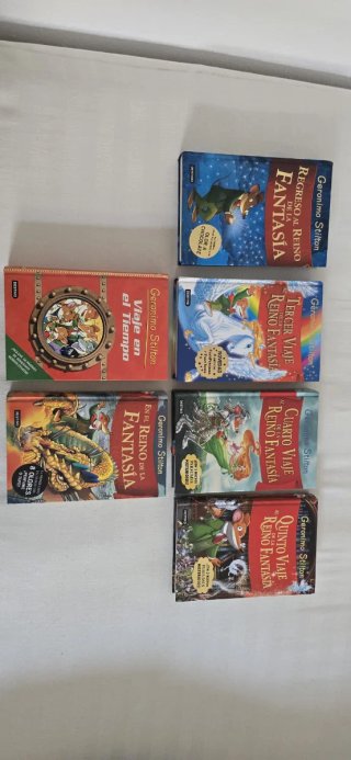 6 Libros de Gerónimo Stilton