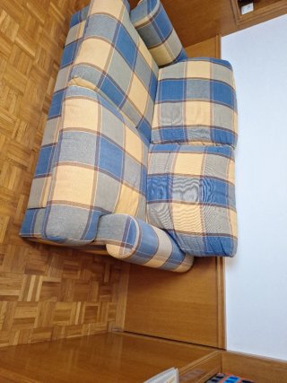 Sofá 2 plazas y Cama 1.5 Cuerpo