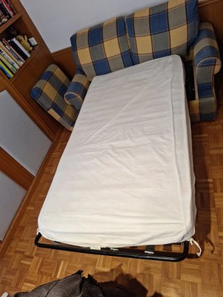 Sofá 2 plazas y Cama 1.5 Cuerpo