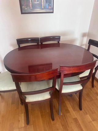 Muebles caoba salón/comedor