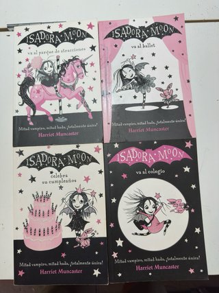 Pack libros Isadora Moon en muy buen estado.