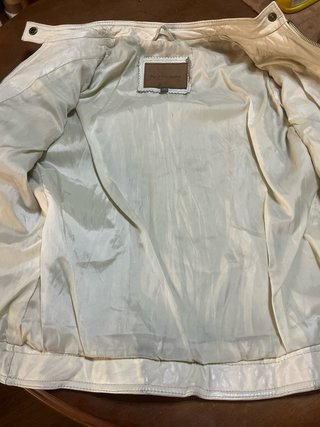 Chaqueta Cuero Mujer Pepe Jeans Beige