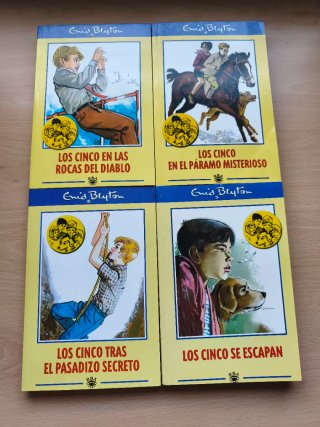 Colección 13 libros Los Cinco Enid Blyton