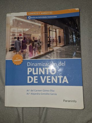 Libro Dinamización del Punto de Venta grado medio