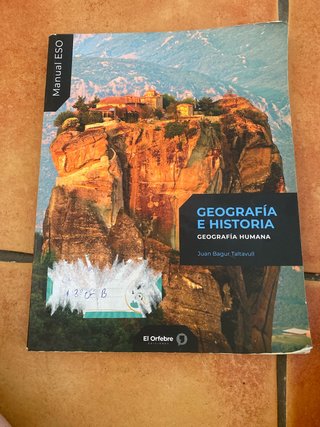 Libro de geografía e historia 3ESO