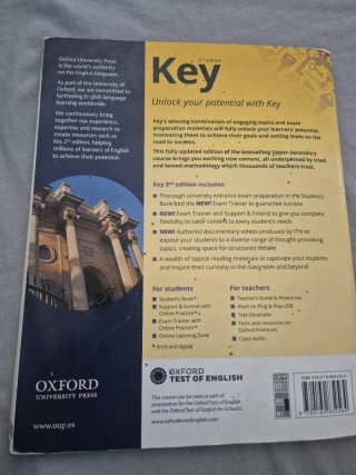 Key Bachillerato 2e 1 Student Book (Spain)