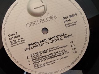Simon & Garfunkel – The Concert in Central Park LP